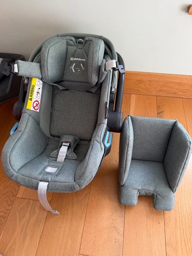 UPPAbaby mesa i-size car seat and isofix