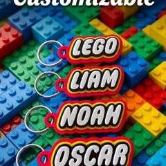 Lego Customised keyring