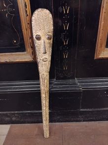Antique Tribal Art pole or club