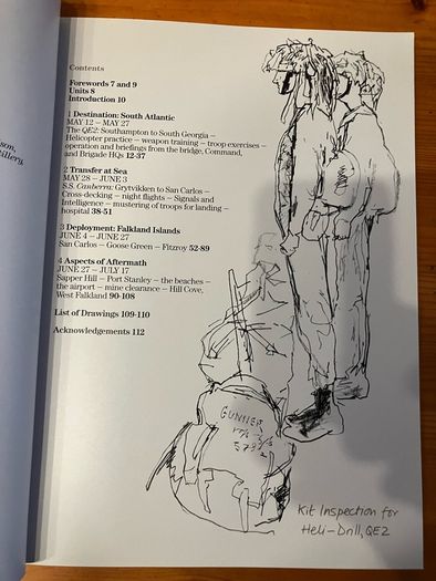 War book:'The Falklands War A Visual Diary'