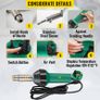 BRAND NEW 1600W Plastic Welding Gun Hot Air Torch Palstic Welder Kit W/ 4PCS Replacement Nozzles for PVC PP PE Pipe Vinyl Floor Image 8