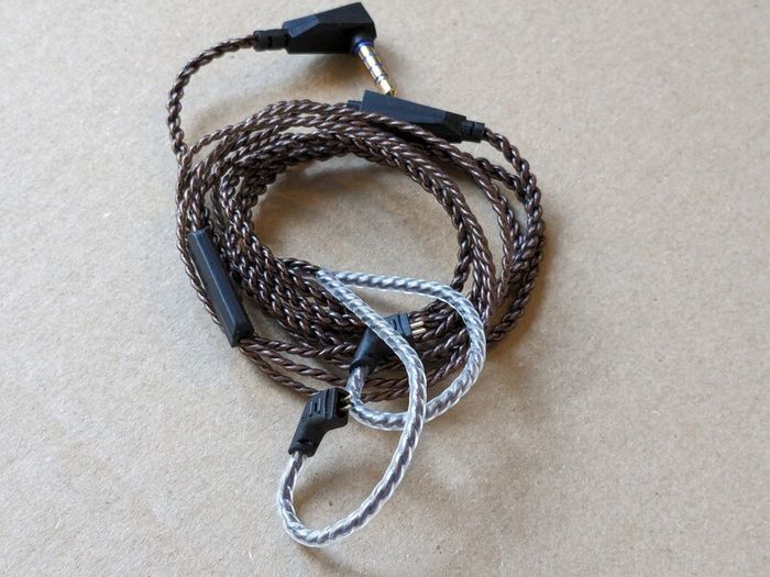 KZ IEM cable only, with in-line mic