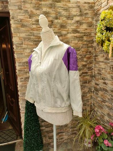 Vintage 90s Etirel shell track top  Size 6