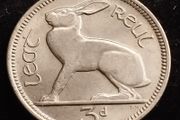 Ireland - 1968 - 3 Pence - Hare - KM.12a - UNC - [240]