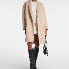 Isabel Marant Efogosi Will & Cashmere Coat