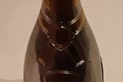 small champagne bottle clock