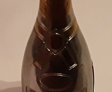 small champagne bottle clock