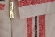 KARL LAGERFIELD Paris striped nautrical belted midi with gold tone button Sz 8 US (Fit 12UK) - Rrp 335 (New)