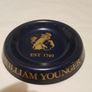 william younger ashtray ,,lovely deep blue ,great colour & advertising,,collectors piece  ,few marks ,,price includes post to anywhere in ireland, thank you. Image 2