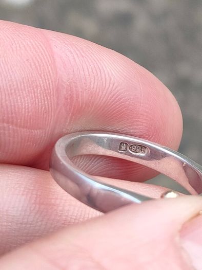 Modernist Serpent Irish Sterling Silver Ring