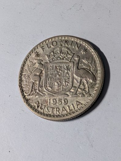 Australia Florin 1959.