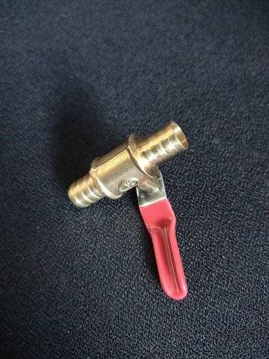 Small ball valve 1/4" 10mm free viewing