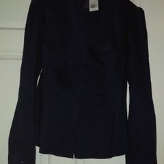 Navy Blouse Shirt