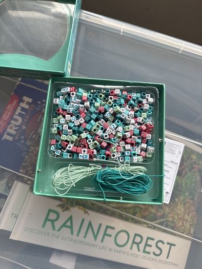 Djeco alphabet beads