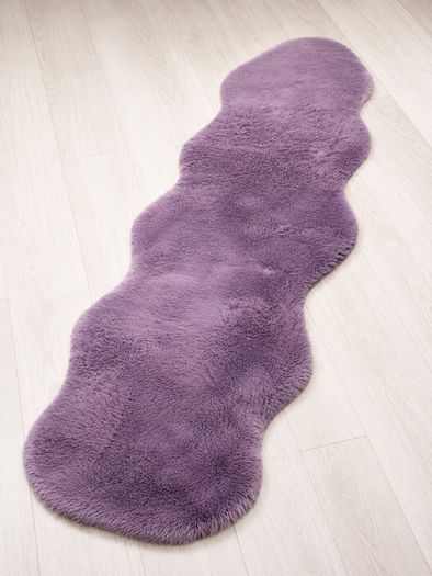 Purple rug