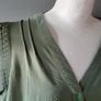 Remplie khaki sleeveless blouse, Size 1X / 20 Image 2