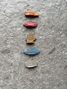 Vintage Monopoly Pieces