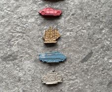 Vintage Monopoly Pieces