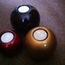 Set of 3 Tea-Light Candles Image 2
