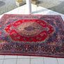 XL Persian Mashad rug 378cm x 300 Signed Image 6