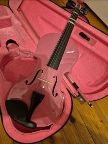 Pink 1/2 Size Violin
