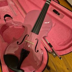 Pink 1/2 Size Violin