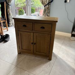 Oak side board