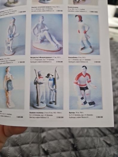 Soviet porcelain catalogue with prices