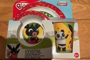 Bing Bunny 3-piece dinnerware set - new in packaging