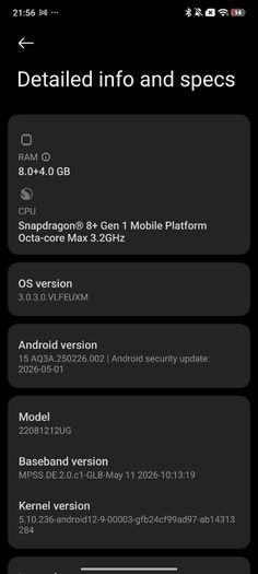 Xiaomi 12T Pro 8GB RAM 256GB Storage