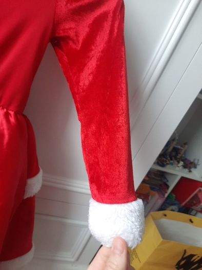 Mrs Santa Claus costume Christmas dress girls size 7-8 years