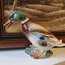 Vintage Ceramic Mallard Duck Figurine Image 2