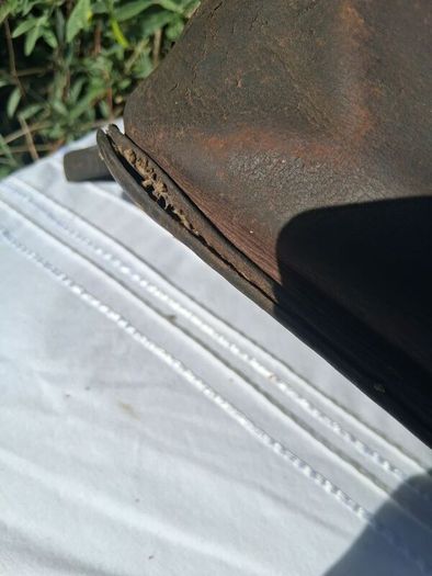 3 X  Quality Vintage Leather Satchels
