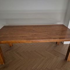 Solid wood, large dining table