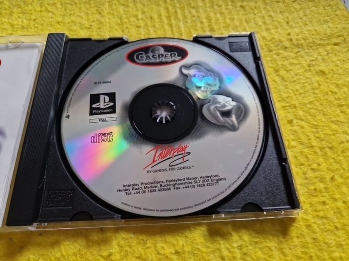 Casper  PlayStation1 Ps1 PlayStation2 Ps2 games Original