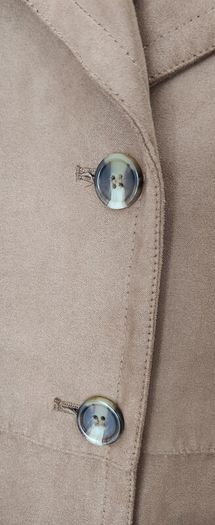Tan Brown Faux Suede coat from H&M size M 10/12