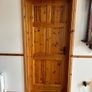 Red Deal Doors With Glass and plain Image 8
