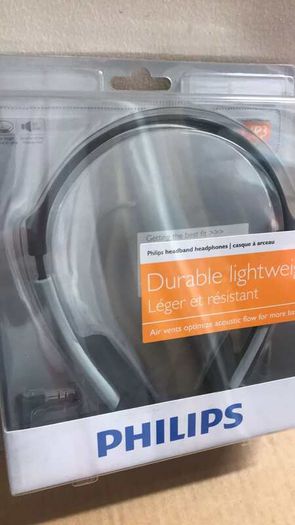 Old School Philips Headphones Corded