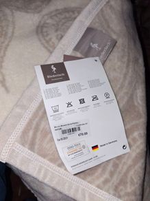 2x Biederlack Paisley Throw