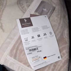 2x Biederlack Paisley Throw
