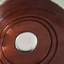 Wine Coaster 9.5 cm. Bottle Slider 925 Sterling Silver Feature English Hallmark Image 2