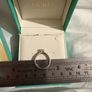 18ct White Gold Diamond Ring (0.43ct)  Size N  E Image 3
