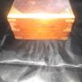 A Beautiful Old Brass and Wooden Jewellery Storage Box Image 5
