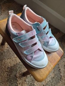 girls shoes Clarks size UK 1