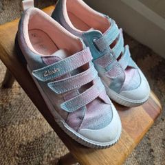 girls shoes Clarks size UK 1