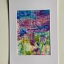 Mothers Day Offer Original Art  Floral Art Original Irish Art Bog Flowers Image 5
