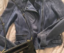 Burberry lamb leather jacket