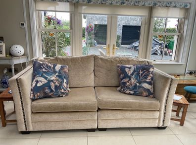 Cream Sofa