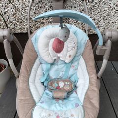 Ingenuity SmartBounce Automatic Baby Bouncer - Snail Edition