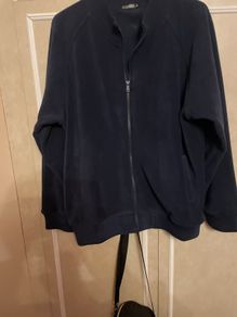 mens fleeced jacket